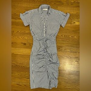 Sea New York Blue and White Midi Dress‎